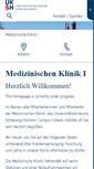 Mobile Screenshot of innere1.uni-luebeck.de