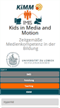 Mobile Screenshot of kimm.uni-luebeck.de