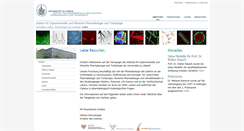 Desktop Screenshot of pharma.uni-luebeck.de