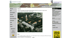 Desktop Screenshot of molmed.uni-luebeck.de