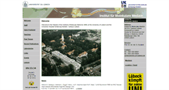Desktop Screenshot of cellsorting.uni-luebeck.de