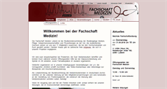 Desktop Screenshot of fsmed.uni-luebeck.de