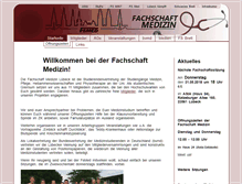 Tablet Screenshot of fsmed.uni-luebeck.de