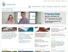 Tablet Screenshot of itsc.uni-luebeck.de