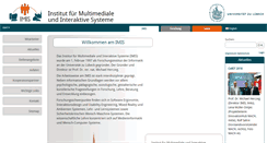 Desktop Screenshot of imis.uni-luebeck.de